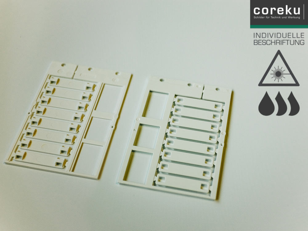 KSM-45x10-PC-ws-JS_07302_2019-01-14 Kabelkennzeichnung KSM 45x10 Weiß mit individueller Beschriftung